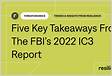 Five Key Takeaways from the FBIs 2022 IC3 Report